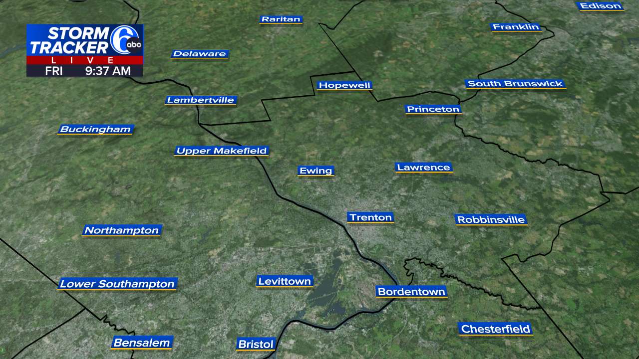 StormTracker 6 - Central New Jersey view
